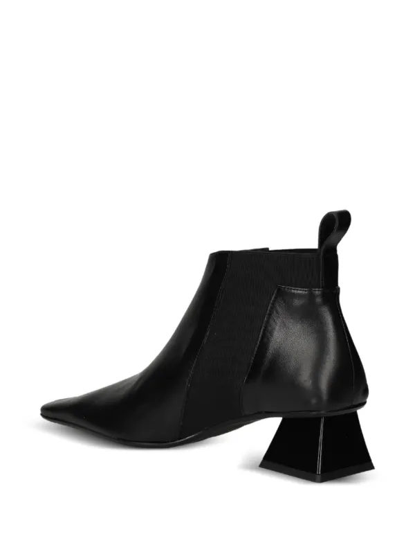 Ras Stivali Con Tacco Geometrico Nero FARFETCH IT