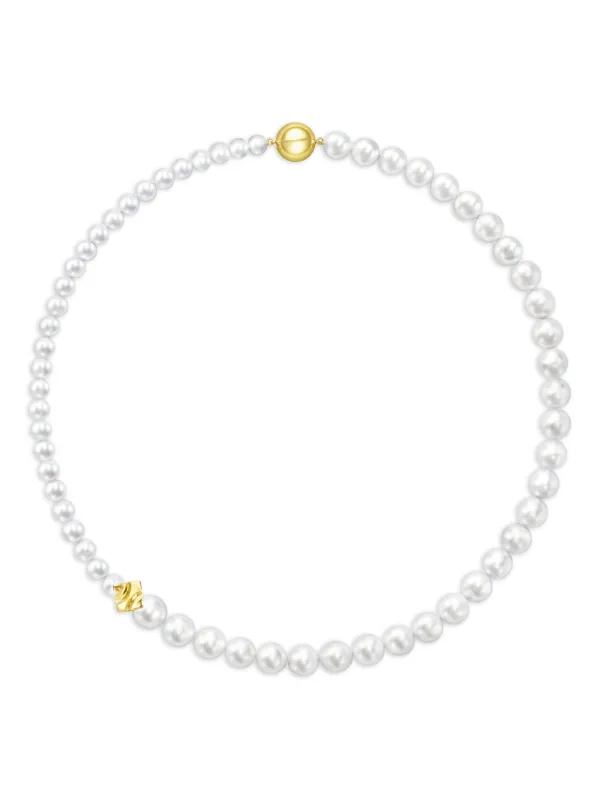 TASAKI M/G Tasaki Square Leaf フレッシュウォーターパール