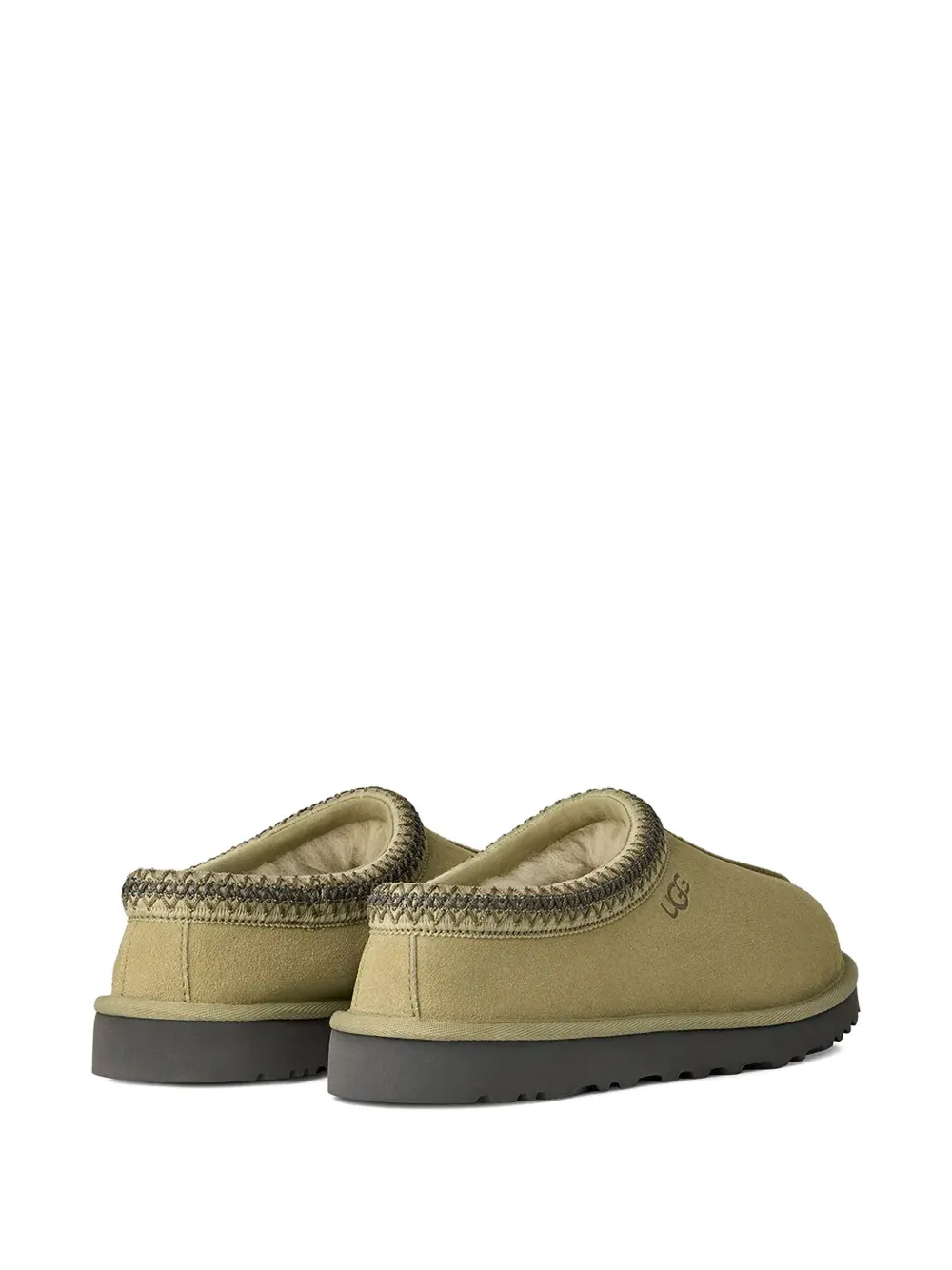UGG Tasman suède muiltjes met logo Beige