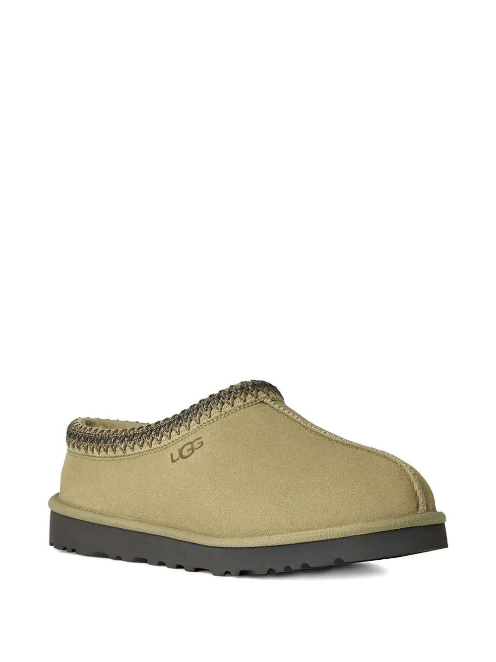 UGG Tasman logo-detail suede mules - Beige