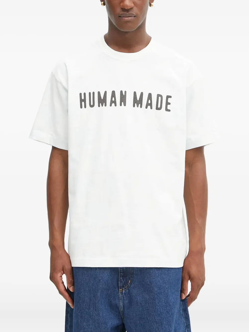 Human Made logo-print T-shirt | White | Image 1