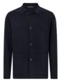 Boggi Milano patch-pocket overshirt - Blue