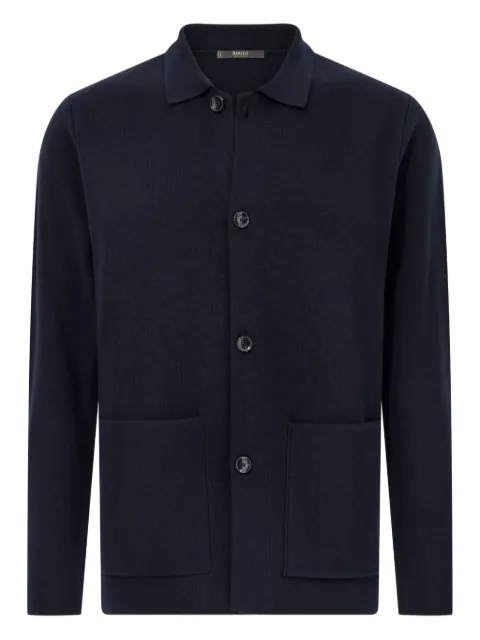 Boggi Milano patch-pocket overshirt