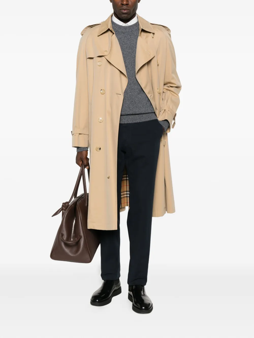 Zegna pocketed pants - Zwart