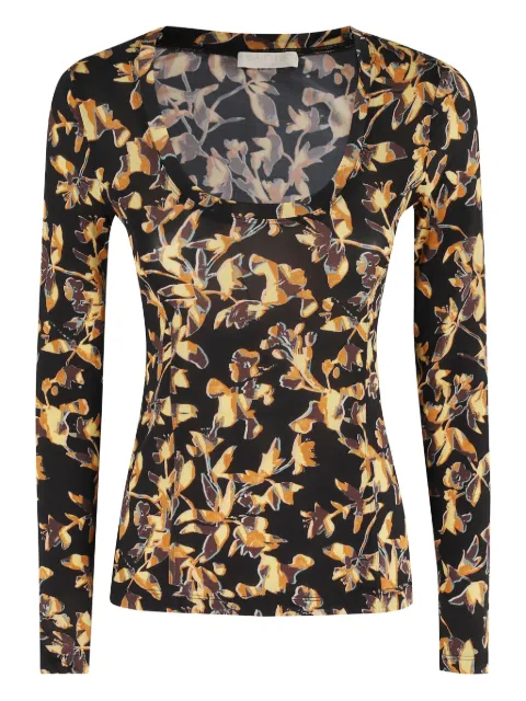 Ulla Johnson playera con estampado floral