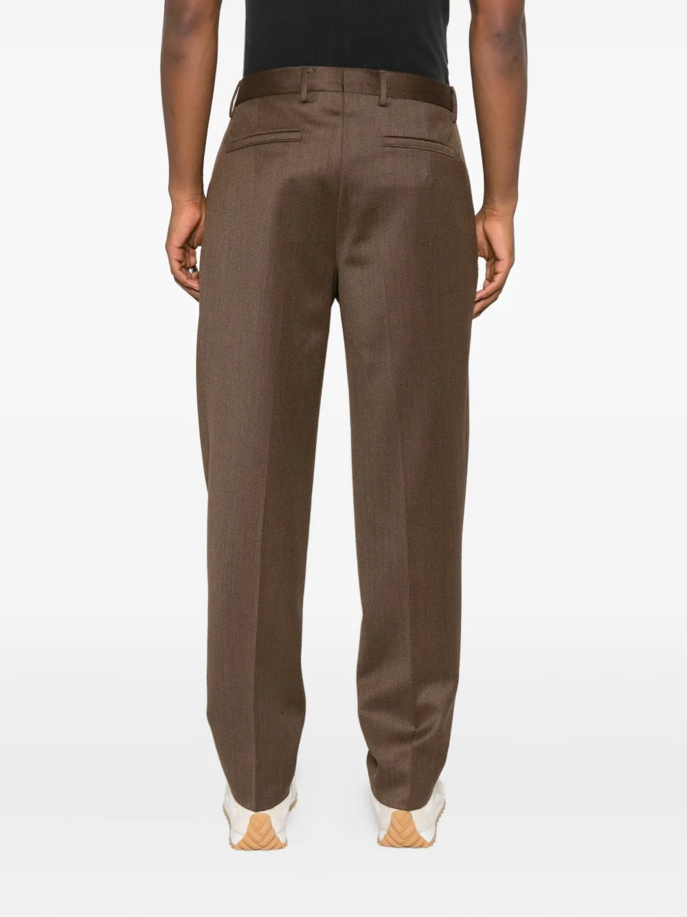 Zegna Wollen pantalon Bruin
