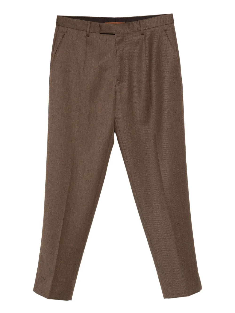 Zegna tailored wool trousers | Brown | Image 1