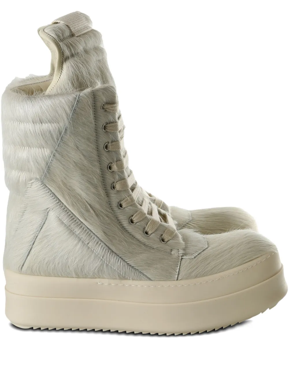 Rick Owens Mega GeoBasket sneakers White