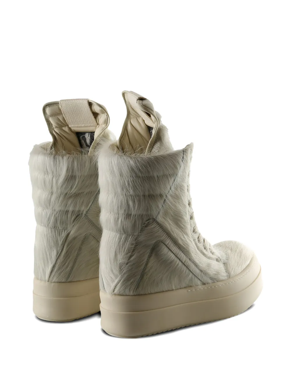 Rick Owens Mega GeoBasket sneakers White