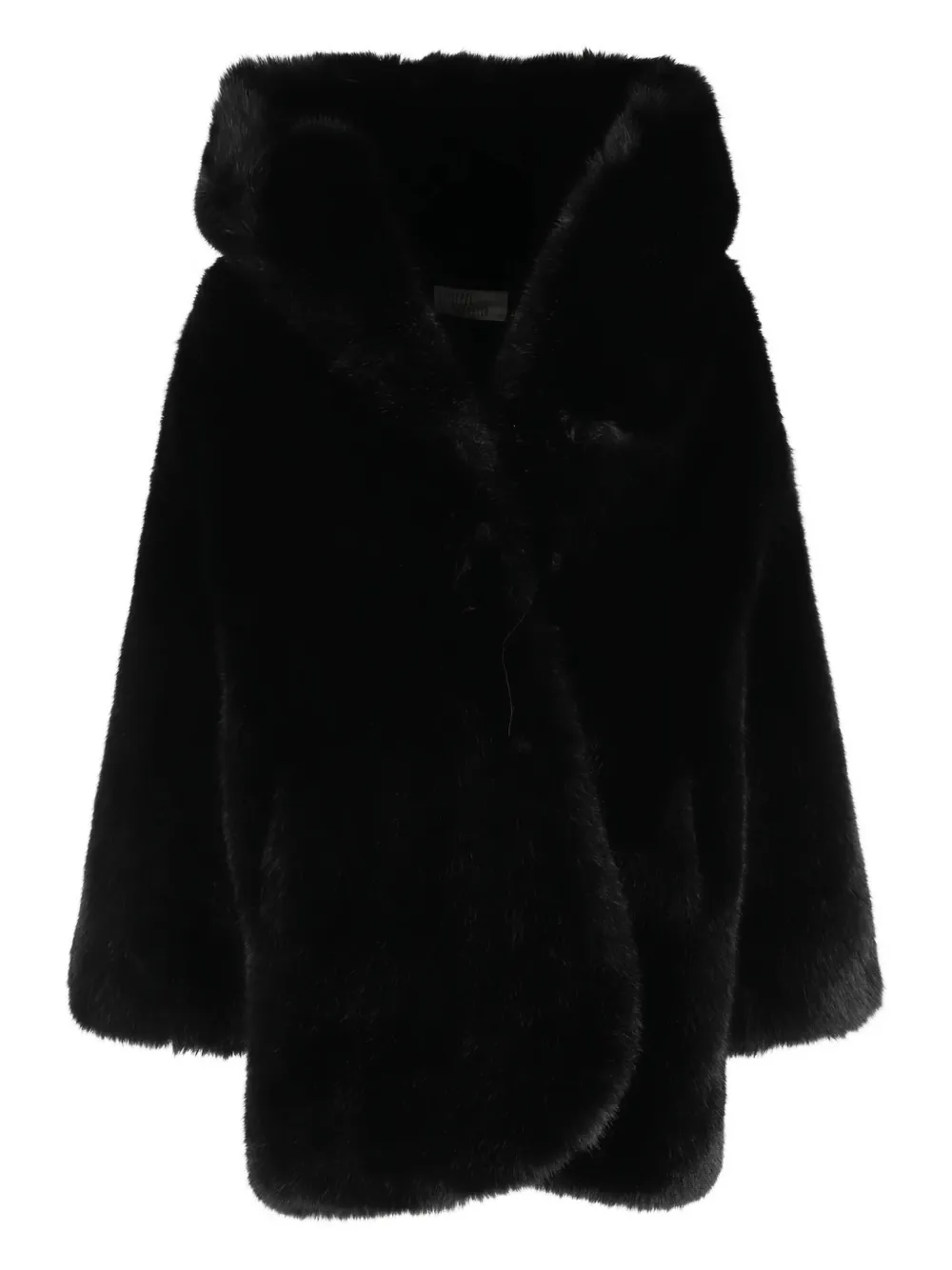Giuseppe Di Morabito hooded long-sleeve coat | Black | Image 1