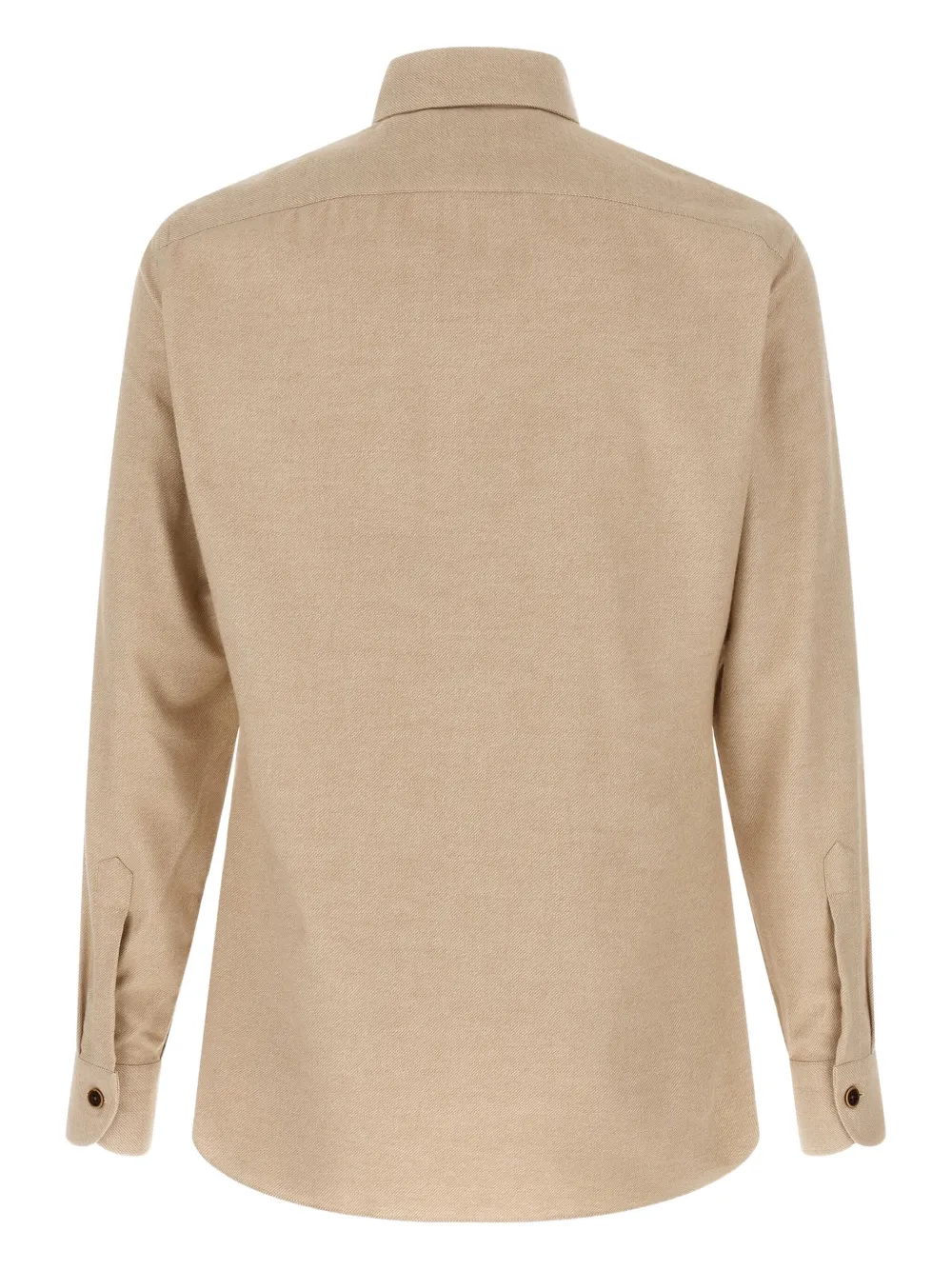 BORRIELLO NAPOLI flap-pockets shirt - Beige