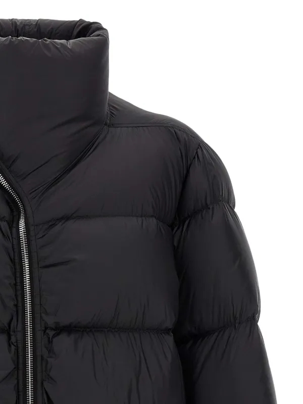 Rick Owens Turtle Quilted Down Coat | Black | FARFETCH