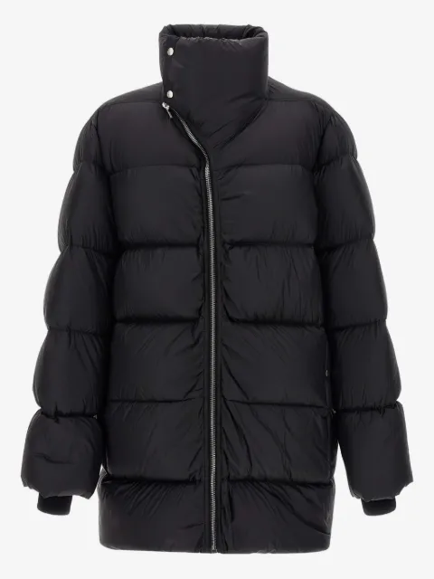 Rick Owens Turtle quilted down coat