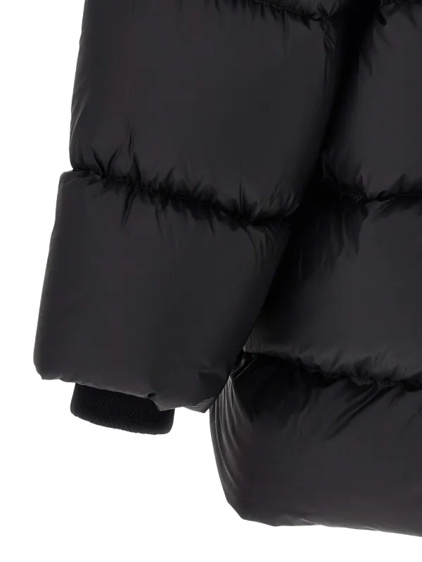Rick Owens Turtle Quilted Down Coat | Black | FARFETCH