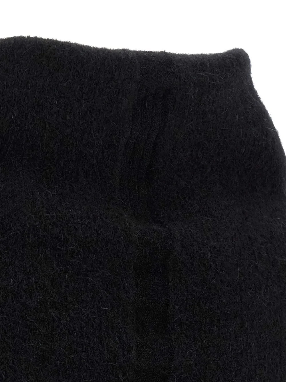 Rick Owens Cowl Hooded-collar Cape In Black