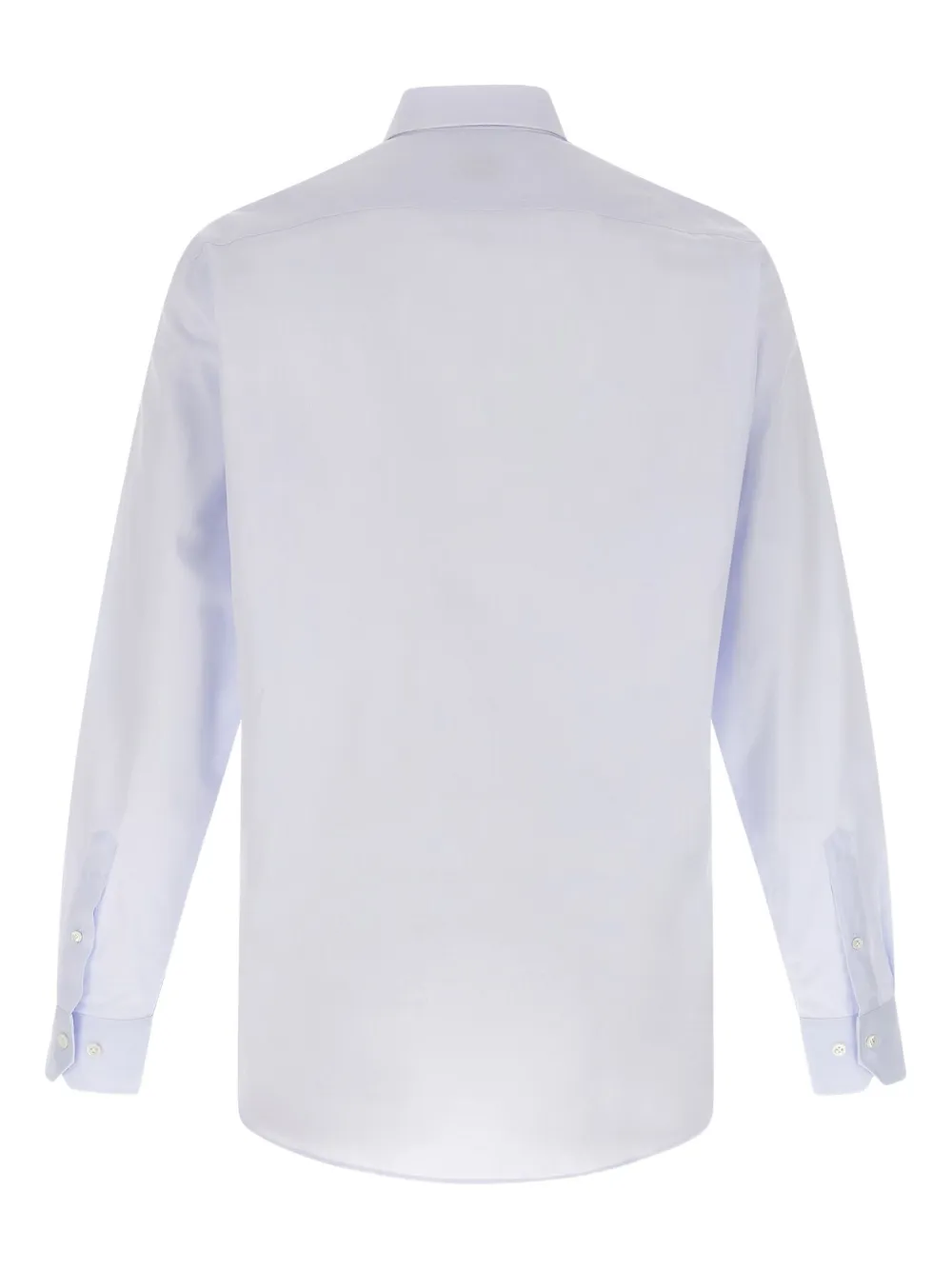 Pal Zileri Milan-collar cotton shirt - Blauw