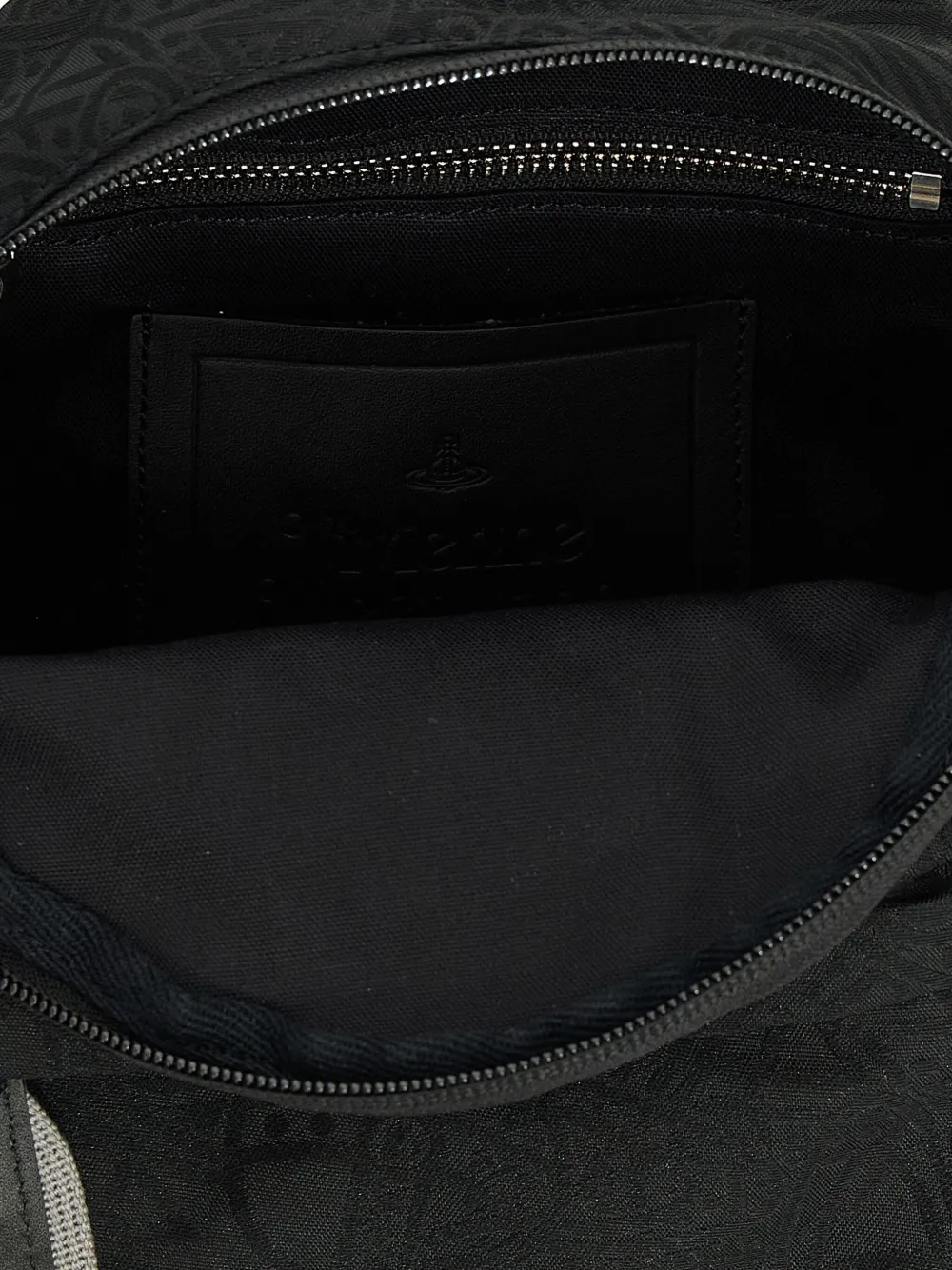 Vivienne Westwood George kleine rugzak met monogram jacquard Zwart