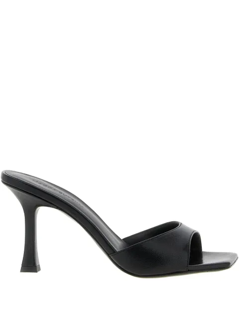 Magda Butrym 75mm square-toe flared-heel mules