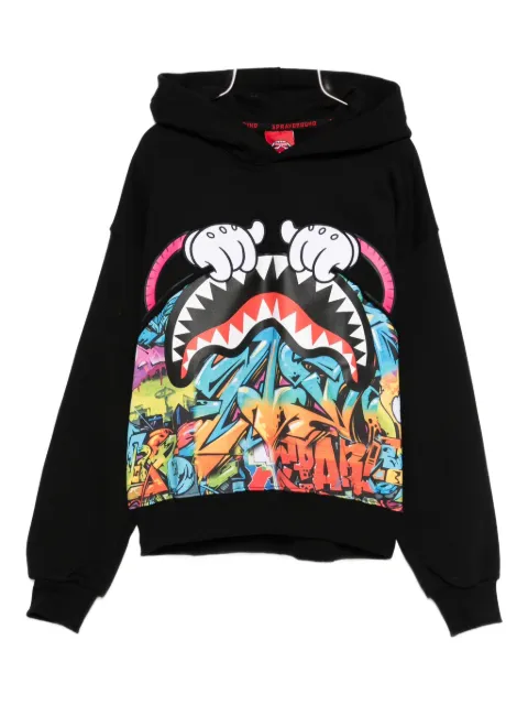 sprayground kid graffiti-print hoodie