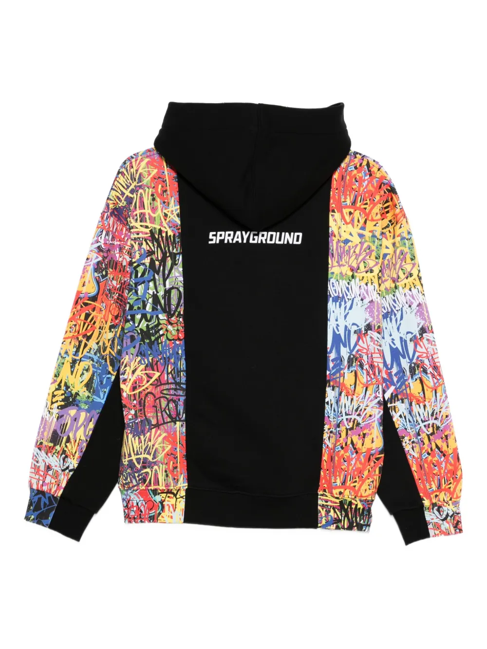 Sprayground Kid Graffiti-shark Hoodie In Multi