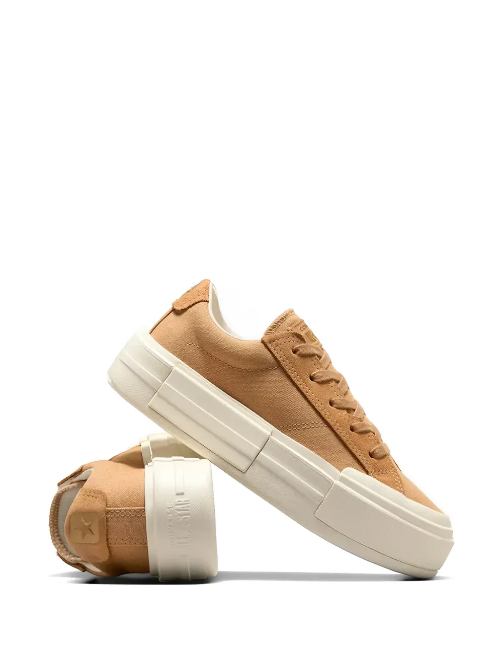 Converse Sneakers met plateauzool Beige