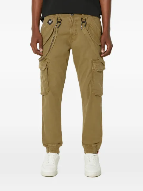 Alpha Industries clip detail cargo trousers