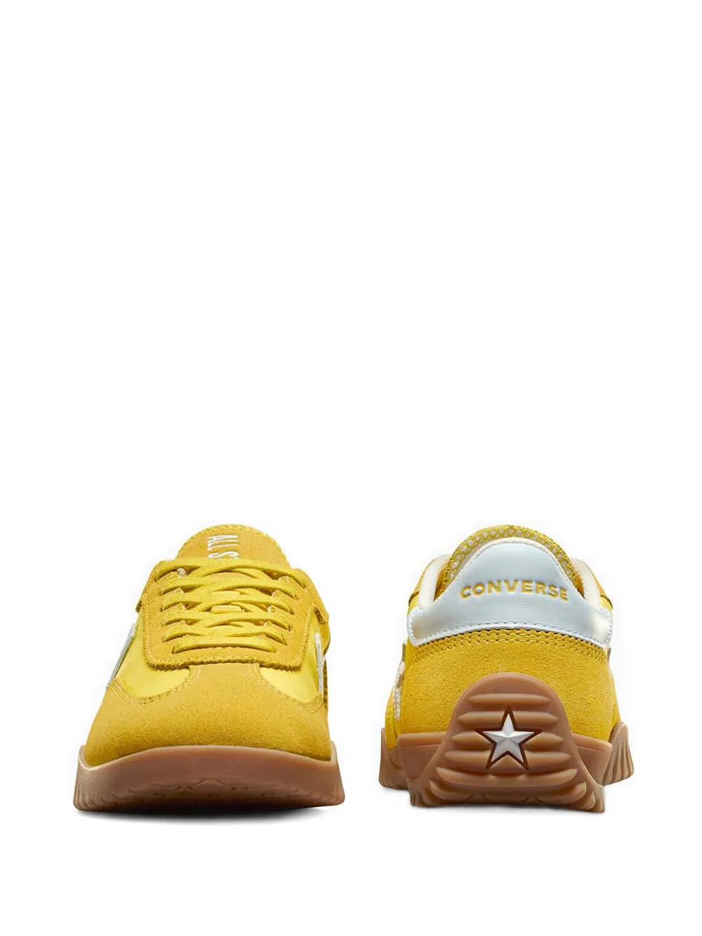 Converse Run Star sneakers met logodetail Geel