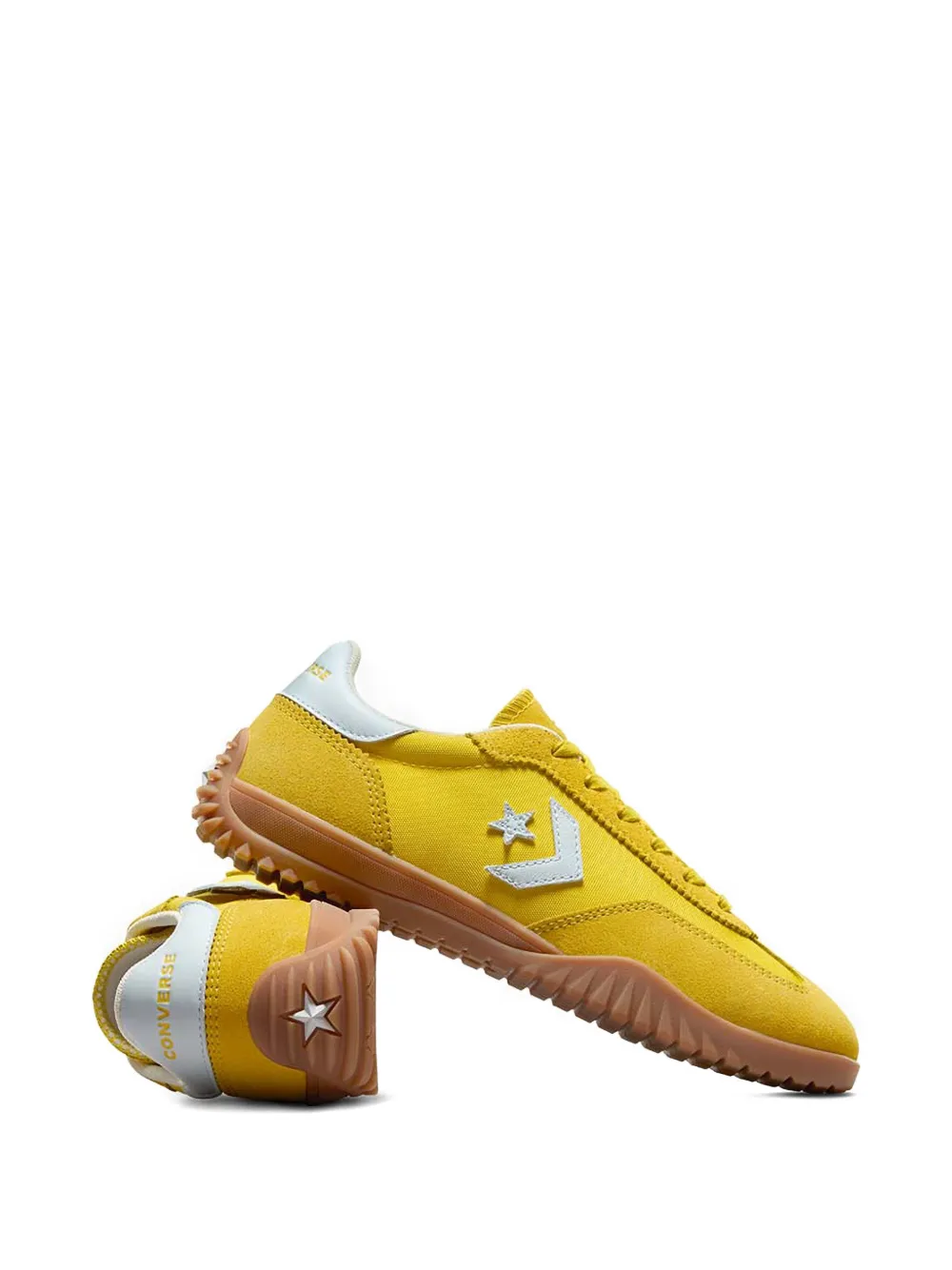 Converse Run Star sneakers met logodetail Geel
