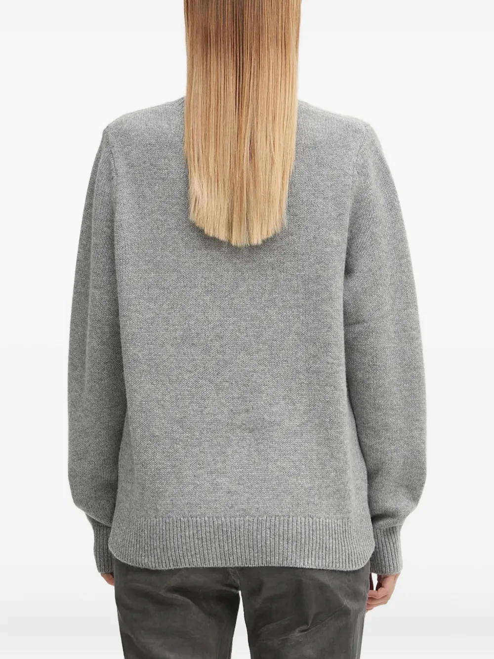 Barbour Trui met ronde hals Grijs