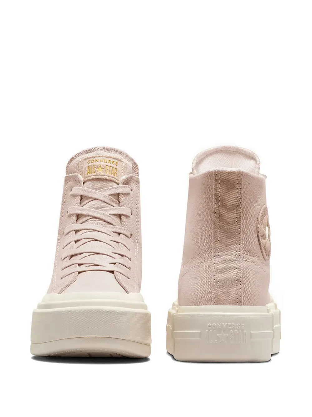Converse High-top sneakers met plateauzool Roze