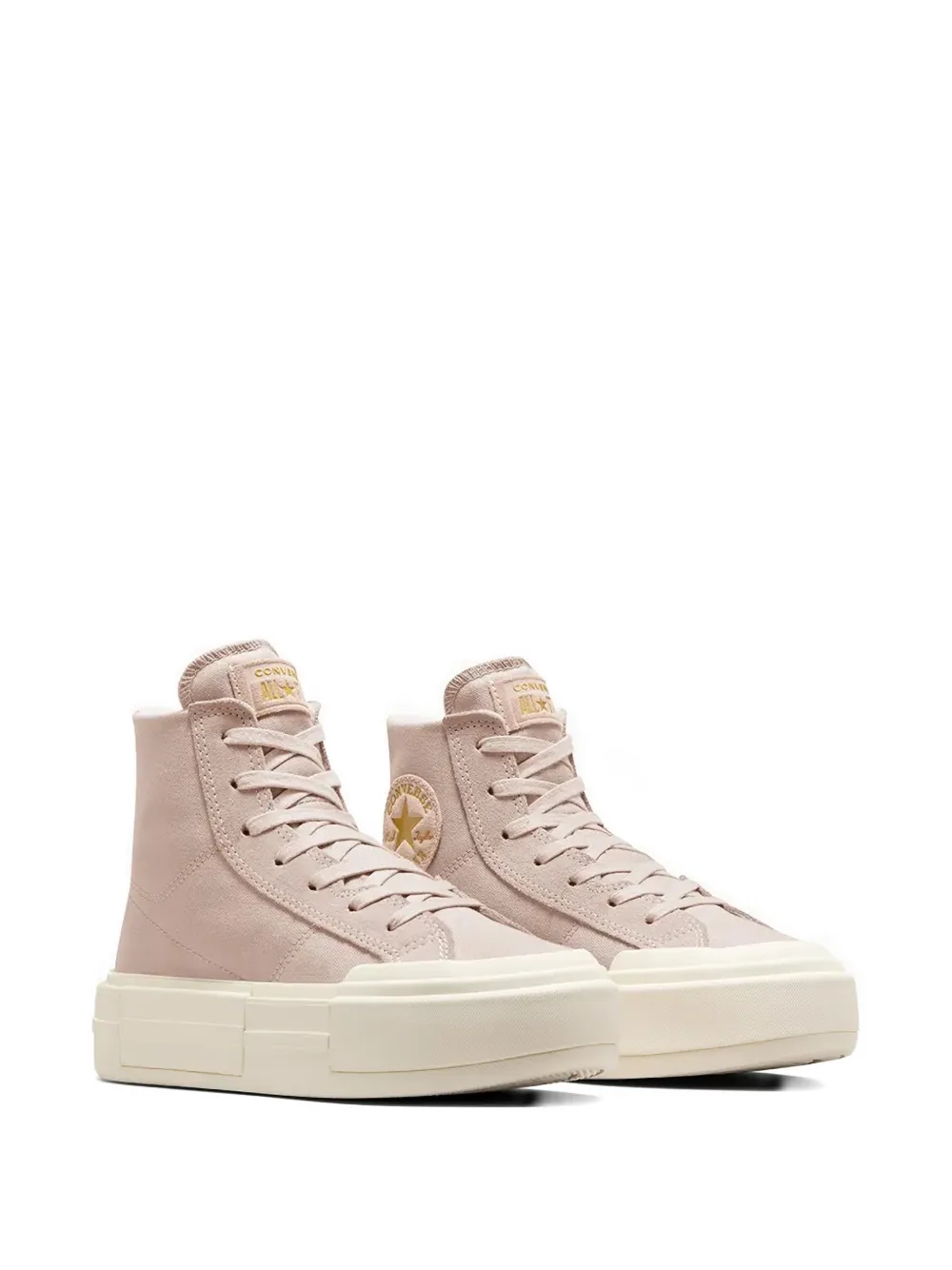 Converse High-top sneakers met plateauzool Roze