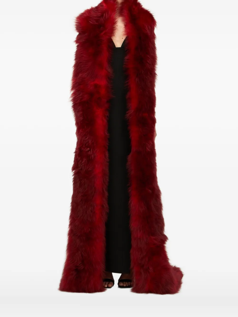 Blumarine Lange sjaal - Rood