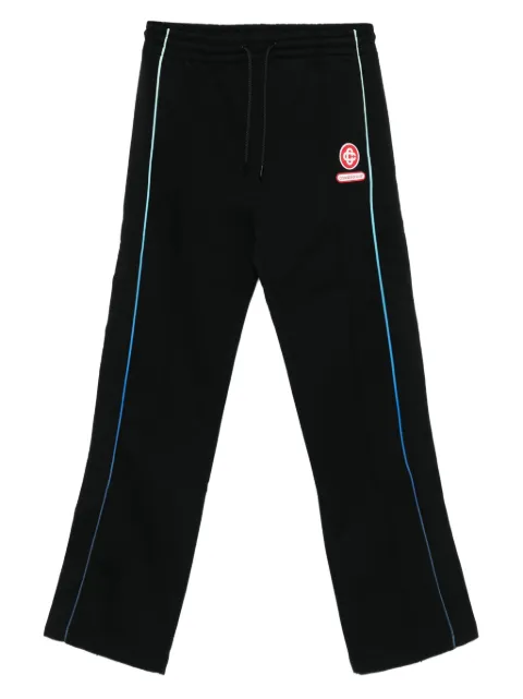 Casablanca side-stripe elastic-waist trousers