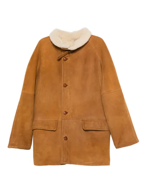A.N.G.E.L.O. Vintage Cult 1980s shearling-collar coat