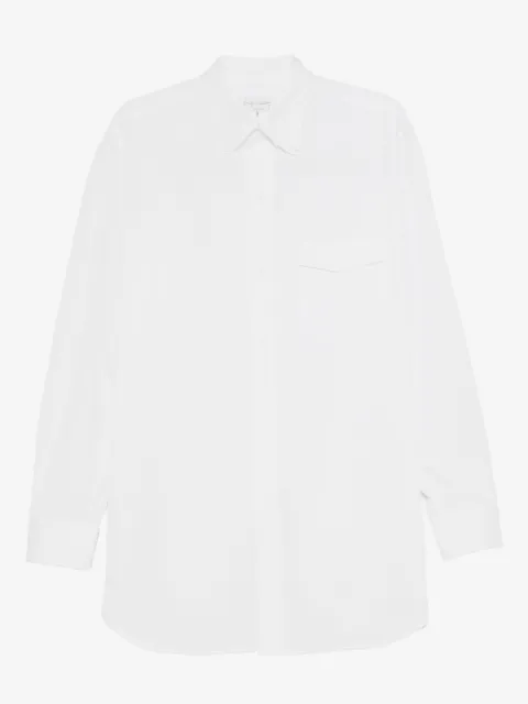 Yohji Yamamoto chest-pocket button-down shirt