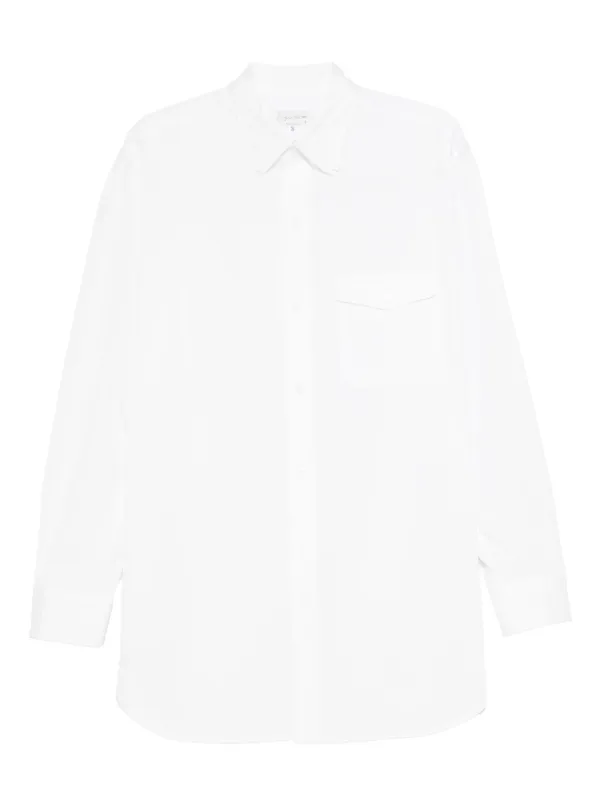 Yohji Yamamoto チェストポケット シャツ | ホワイト | FARFETCH JP