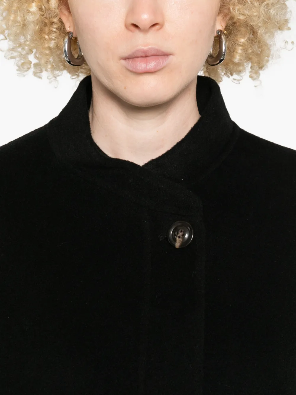 Soeur Windsor Patch-pocket Jacket In Black