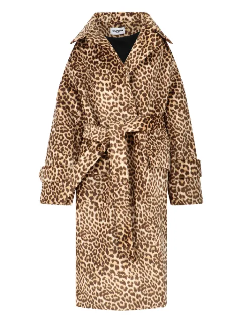 Duran Lantink leopard-pattern coat