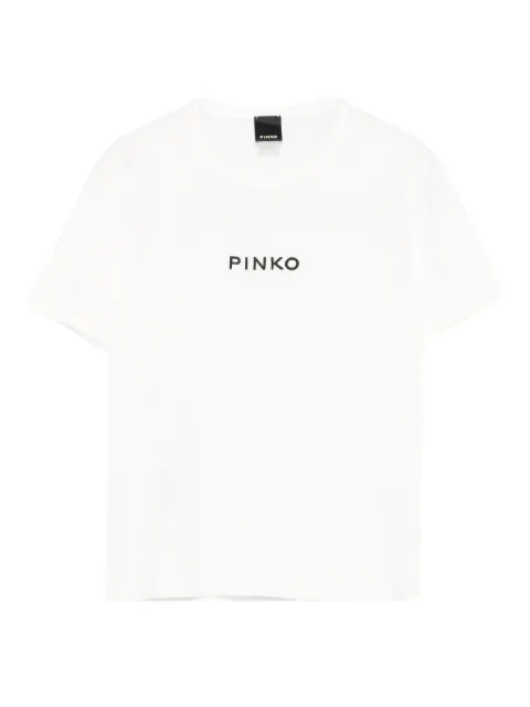 PINKO playera con logo bordado