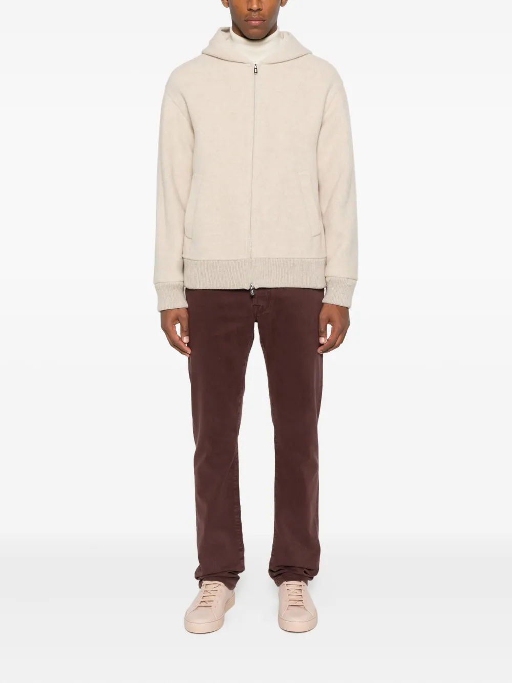 Fedeli hooded zip-front jacket | Hooded Jackets | Image 2