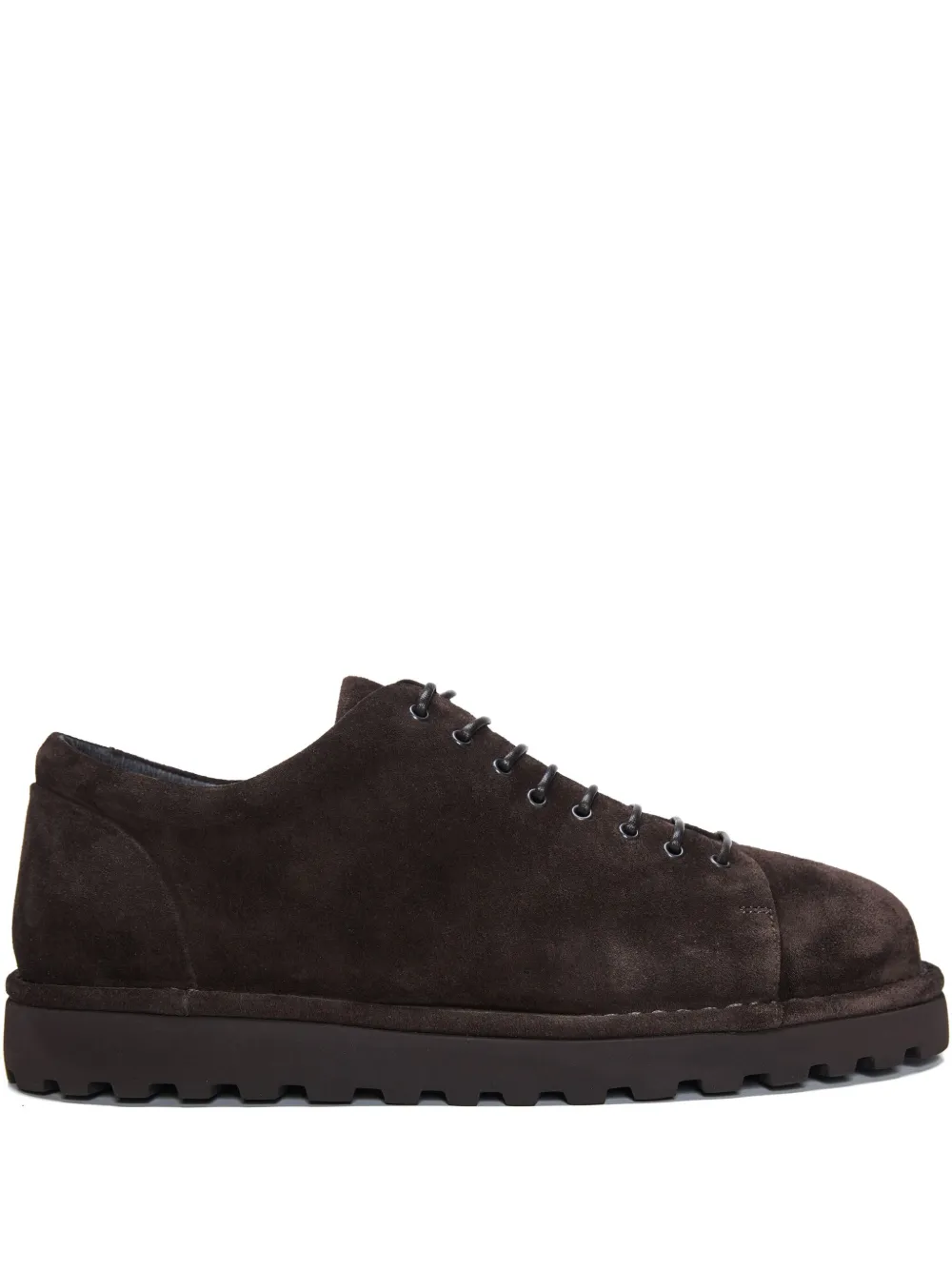 Marsèll lace-up suede derby shoes Brown