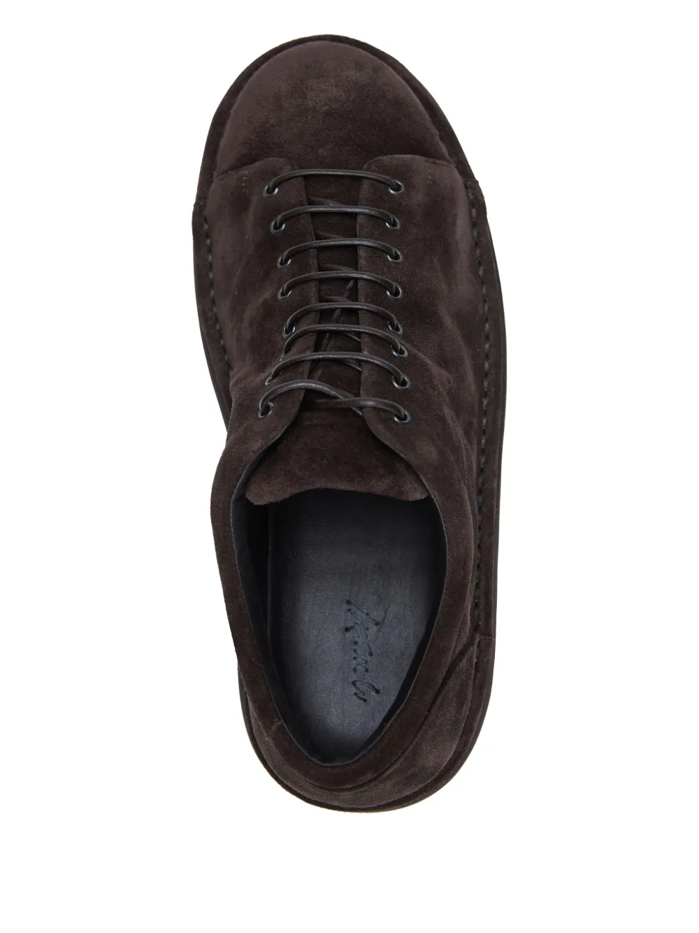 Marsèll lace-up suede derby shoes Brown
