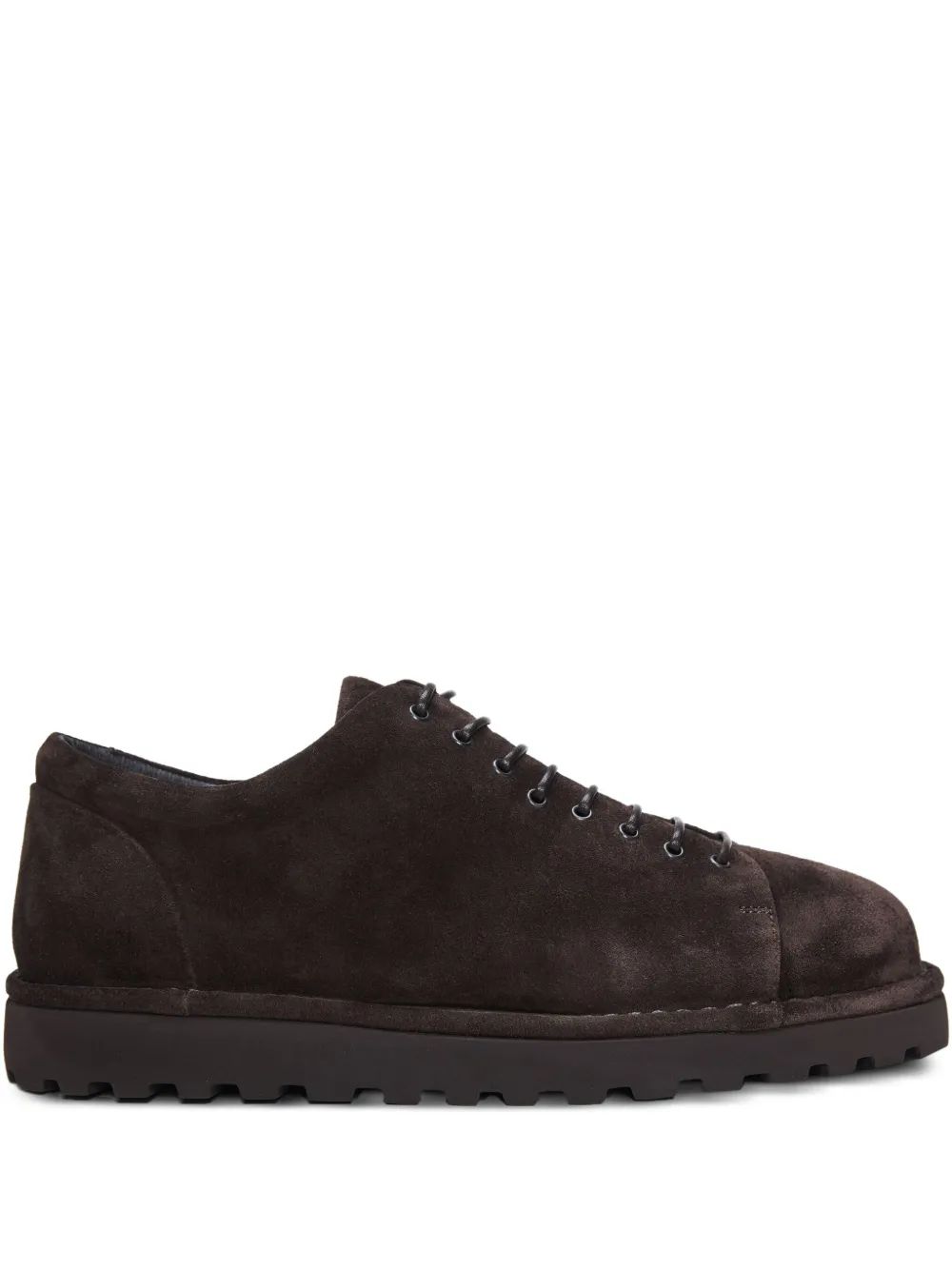Marsèll lace-up suede derby shoes Brown