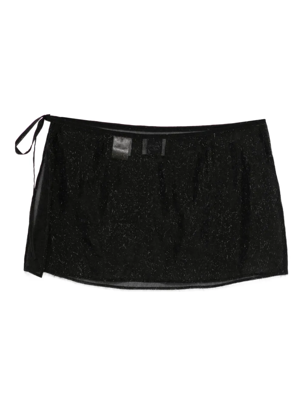 Alysi metallic-thread wrap skirt | Straight Skirts | Image 2
