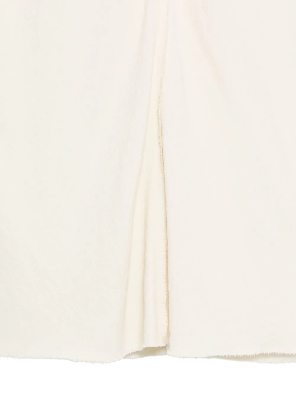 AMI Paris Rok met split aan de voorkant Beige