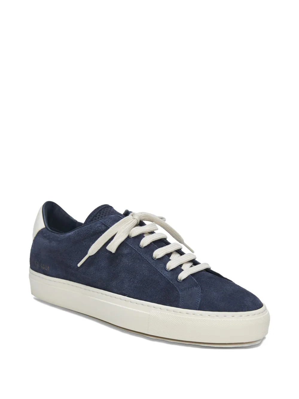 Common Projects suede leather sneakers Blue