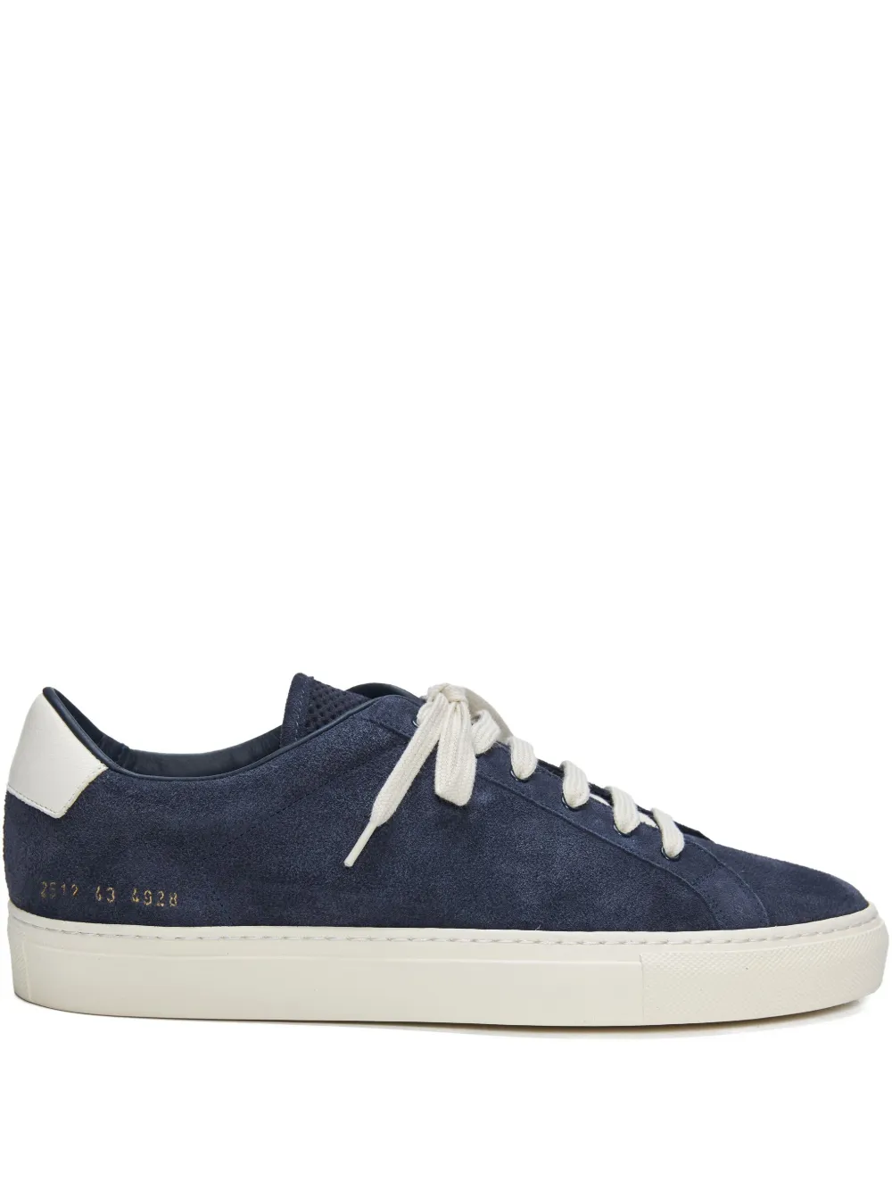 Common Projects suede leather sneakers Blue