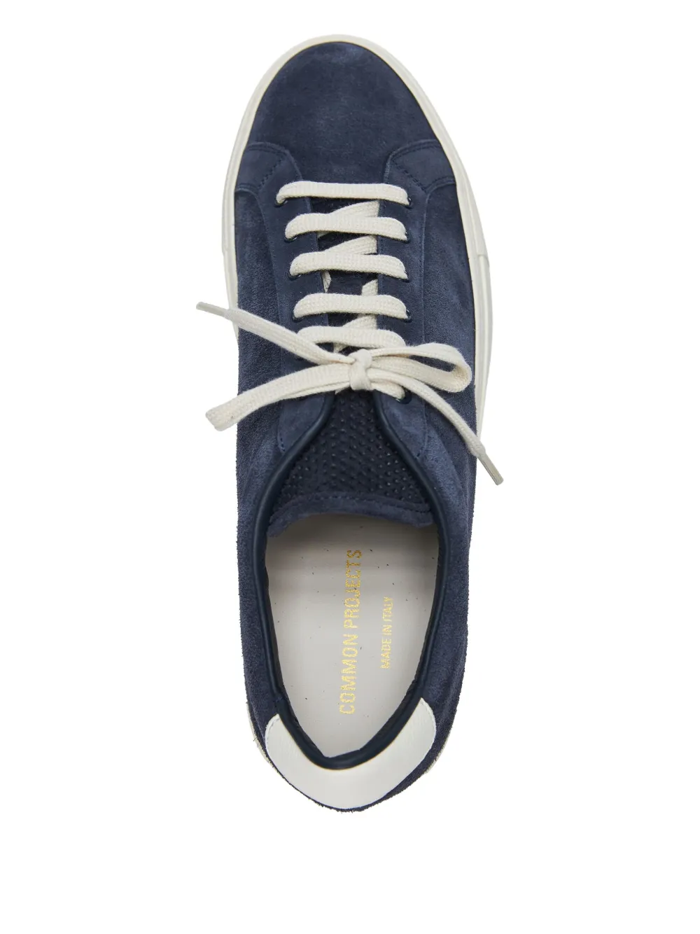 Common Projects suede leather sneakers Blue