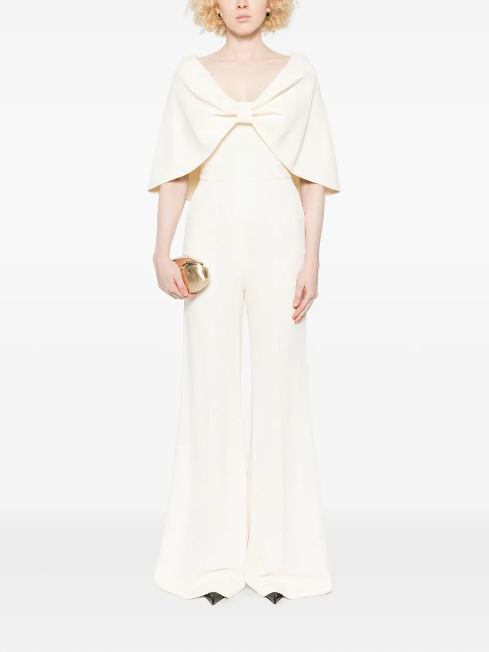 Elie Saab cady jumpsuit | White | Image 1