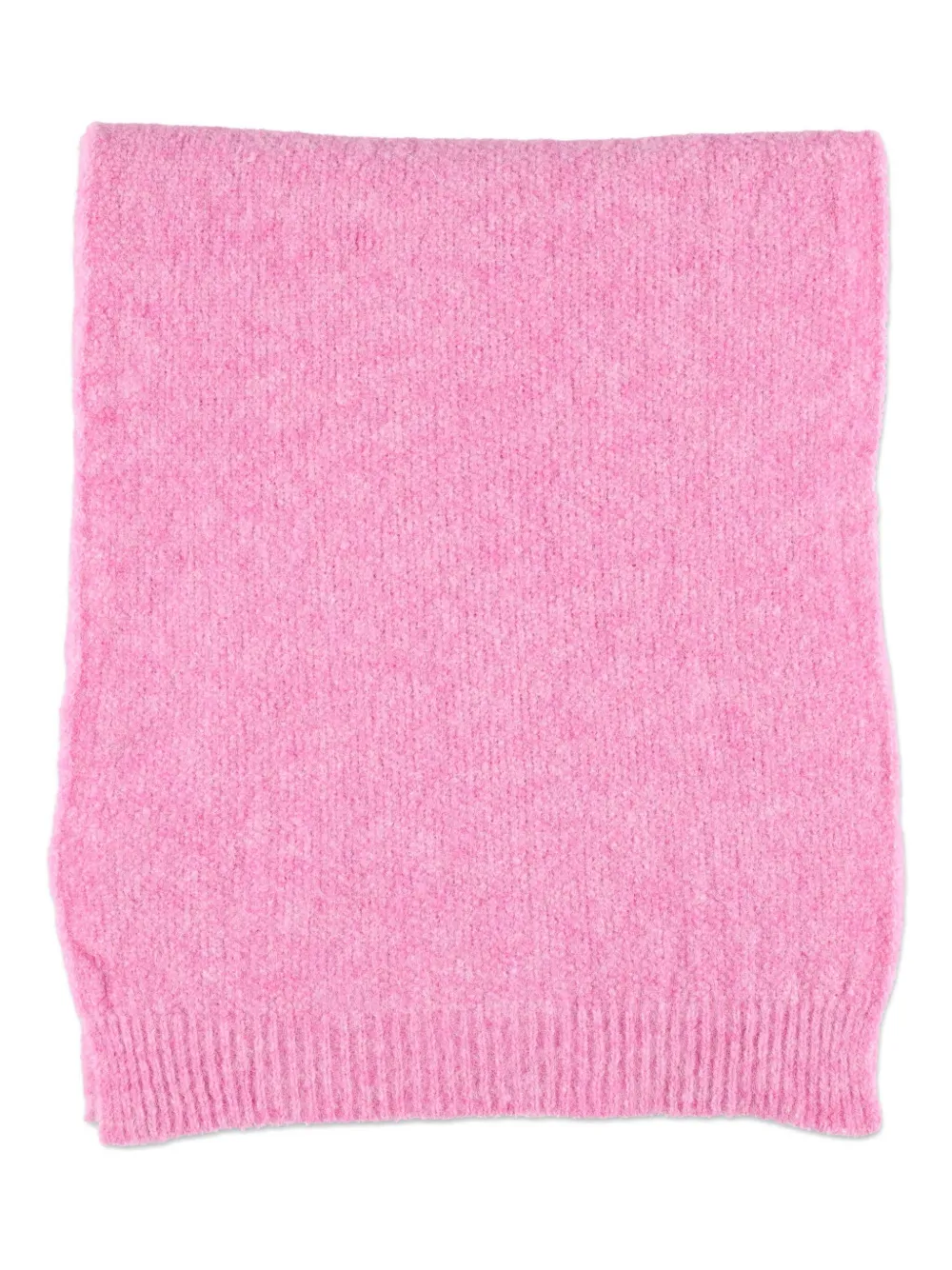 American Vintage ribbed-knit scarf - Roze